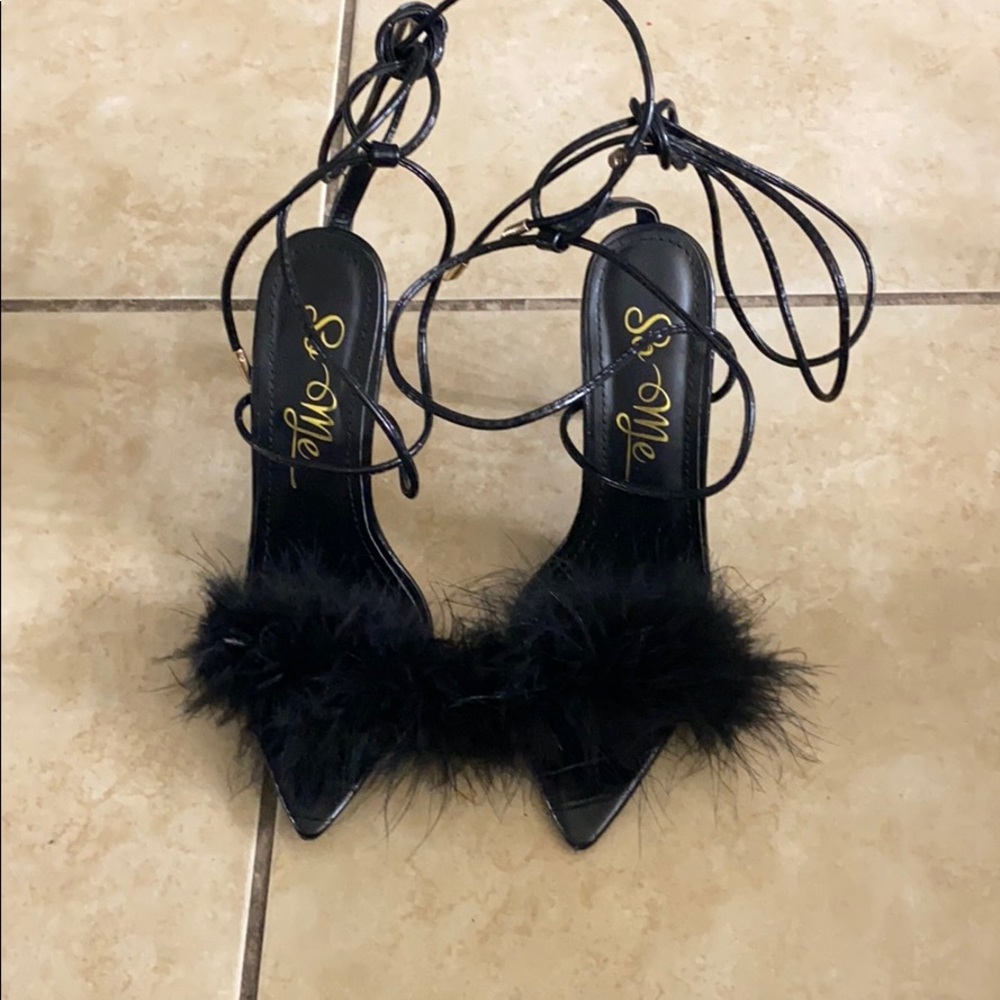 Black heels